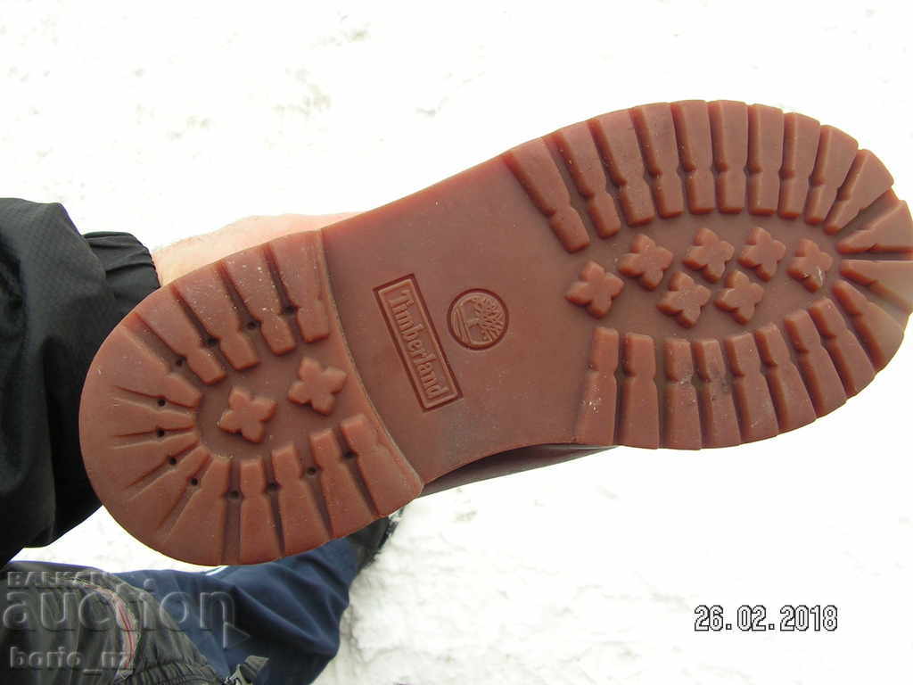 Delivery of 8856. CHILDREN LEATHER TIMBERLAND LEATHER SHOES AND