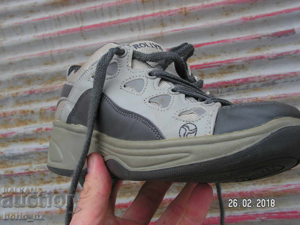 8857. CHILDREN LEATHER SHOES WITH WHEEL WHEELS WORKWARE SAVE - 6