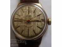 RUBBER GUB-GLASHUTTE RED CLOCK CLOCK