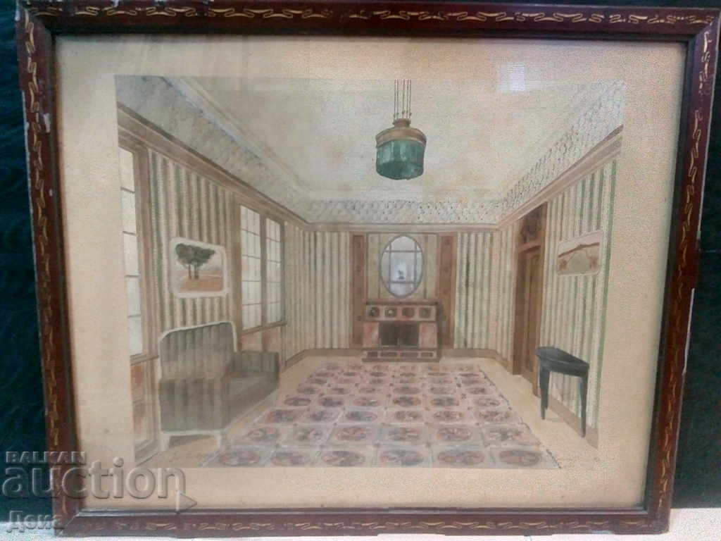 Rachkov, Watercolor, 1913! Rachkov, Watercolor, 1913!