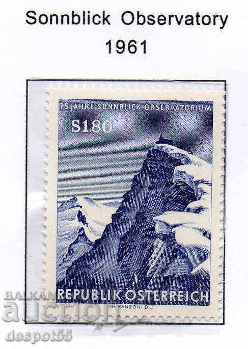 1961. Η Αυστρία. '75 Παρατηρητήριο Sonnblick (3100 m).