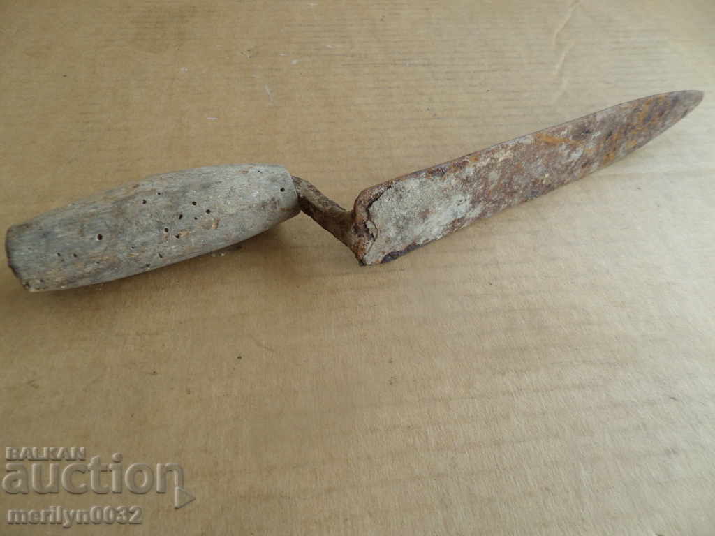 Very old Renaissance trowel, a tool made by the Bulgarians - 5 Very old Renaissance trowel, a tool made by the Bulgarians - 5