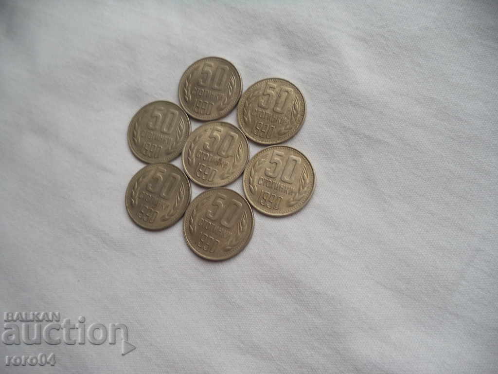 Auction 50 STOCKS - 1990 - 7 FIGURES Auction 50 STOCKS - 1990 - 7 FIGURES