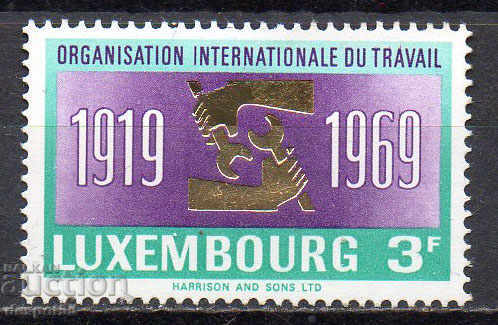1969. Люксембург. 50 г. Международна организация на труда.