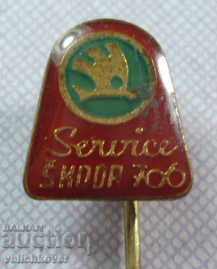 19177 Cehoslovacia semn de model Skoda 706