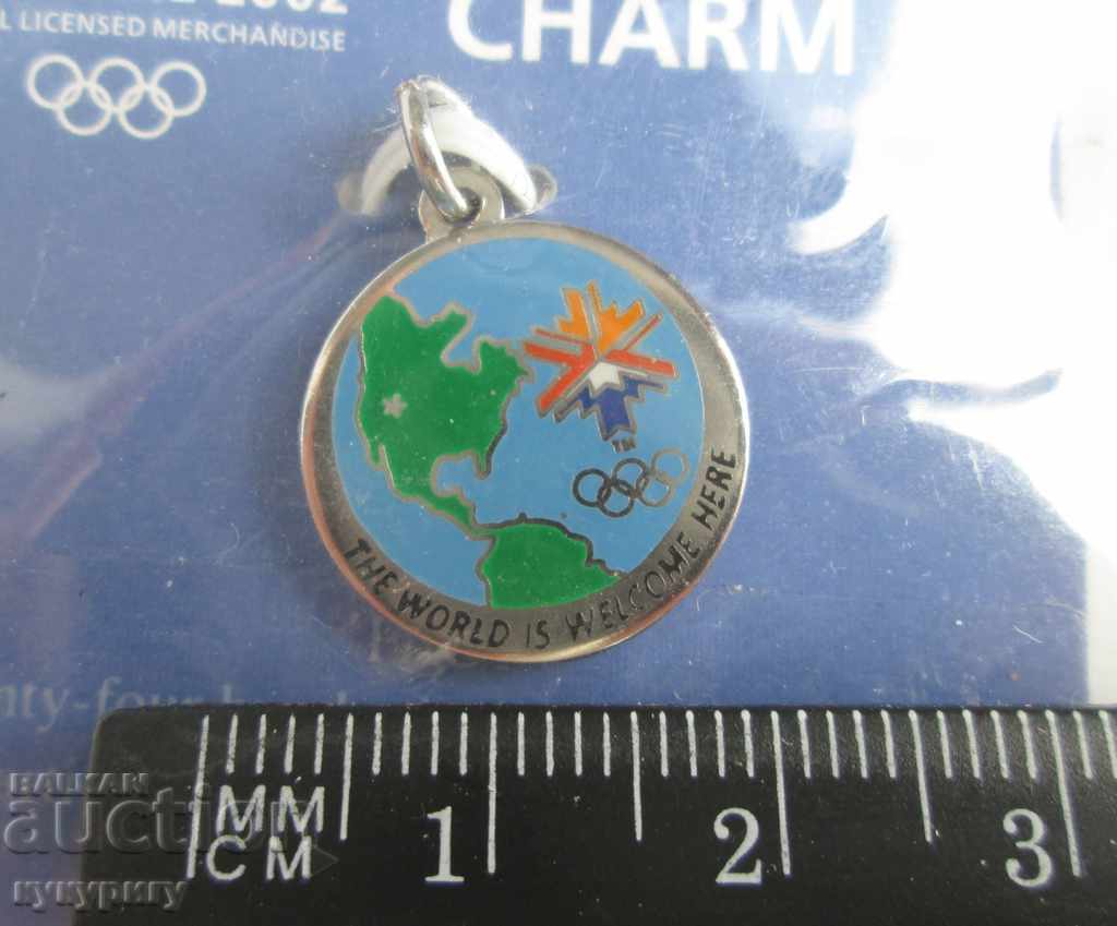 Auction Olympic amulet pendant talisman Olympics Salt Lake City Auction Olympic amulet pendant talisman Olympics Salt Lake City