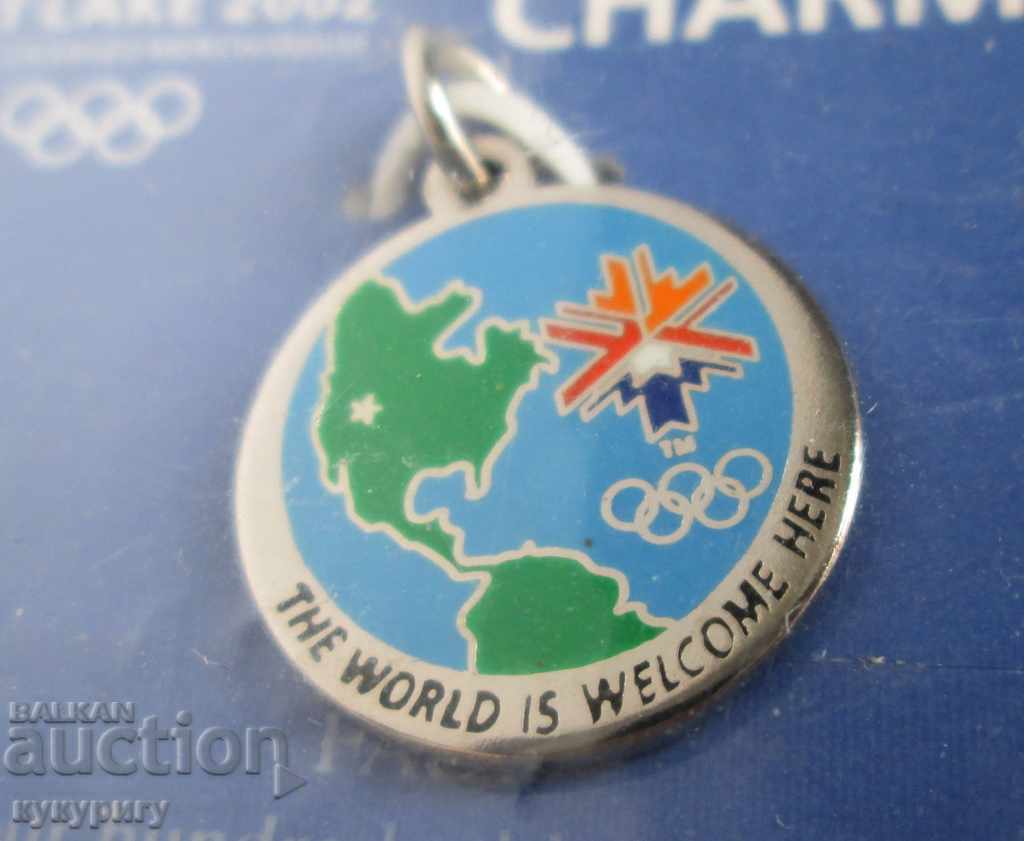 Delivery of Olympic amulet pendant talisman Olympics Salt Lake City Delivery of Olympic amulet pendant talisman Olympics Salt Lake City