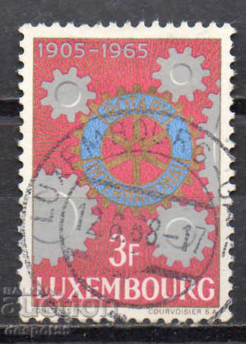 1965 Luxembourg. 60η επέτειος του Διεθνούς Ρόταρυ.
