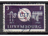 1965 Luxemburg. 100 de ani Uniunii Internaționale de Telecomunicații