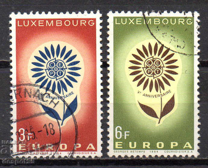 1964 Luxembourg. Ευρώπη.