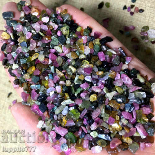 Auction tourmaline lot 50 grams Auction tourmaline lot 50 grams