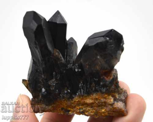 естествен черен - опушен кварц друза с цена 139.00 лв. | € 71.07 естествен черен - опушен кварц друза с цена 139.00 лв. | € 71.07