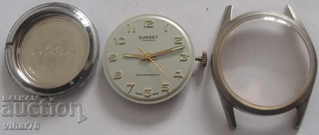 Auction SUNSET-MENS CLOCK Auction SUNSET-MENS CLOCK