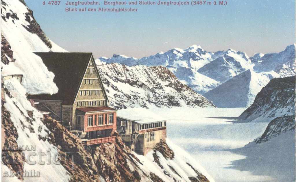 Trimite o felicitare - Hut în Alpii elvețieni