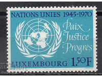 1970. Luxembourg. 25th United Nations Organization.