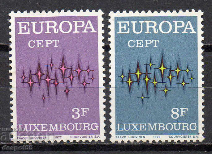 1972 Luxembourg. Ευρώπη.
