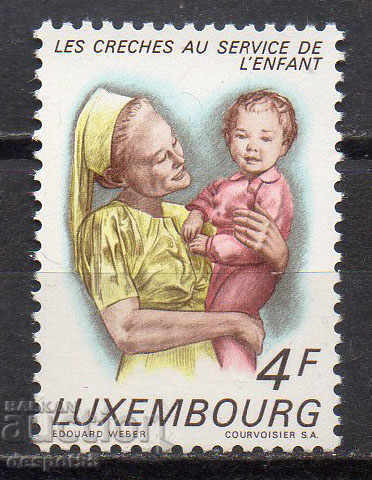 1973. Luxembourg. 75th anniversary of crèches.