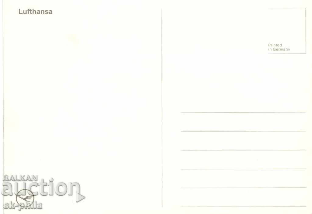 Postcard - Boeing 747 with price 2.00 BGN | € 1.02 Postcard - Boeing 747 with price 2.00 BGN | € 1.02