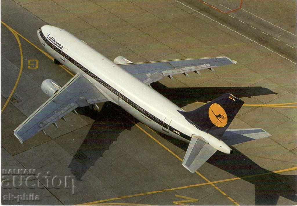 Postcard - Airbus A320