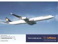 Καρτ ποστάλ - Αεροσκάφος Airbus A340-600