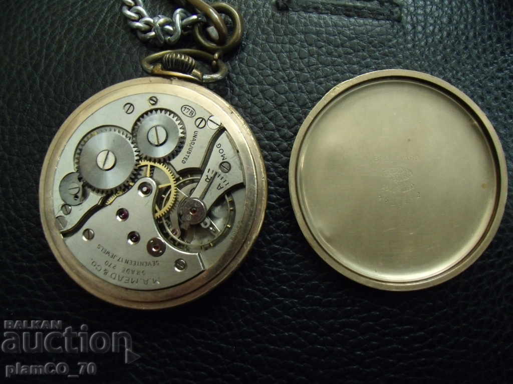 № 001 old pocket watch BOULEVARD grade 270 M.A MEAD & CO - 5 № 001 old pocket watch BOULEVARD grade 270 M.A MEAD & CO - 5