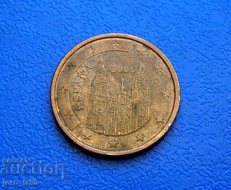 Spain 5 euro cent Euro cent 2006