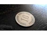 Ράιχ Coin - Γερμανία - 10 εκατοστά του μάρκου | 1900.? σειρά J