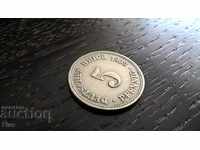 Ράιχ Coin - Γερμανία - 5 εκατοστά του μάρκου | 1909.? σειρά Α