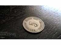 Ράιχ Coin - Γερμανία - 5 εκατοστά του μάρκου | 1907.? σειρά Α