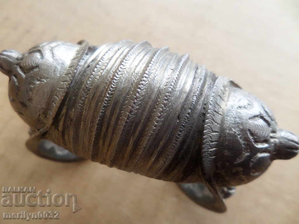 Revival silver bracelet slingshot ornament silver LARGE