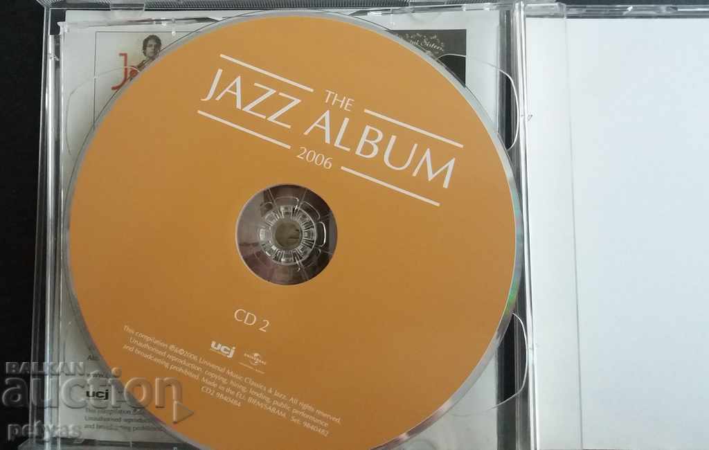 Auction THE JAZZ ALBUM 2006 - 2CD - 40 SONGS FROM THE GREATEST Auction THE JAZZ ALBUM 2006 - 2CD - 40 SONGS FROM THE GREATEST
