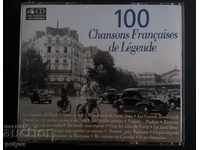 СД - 100 CHANSONS FRANCAISES DE LEGENDE -4 CD