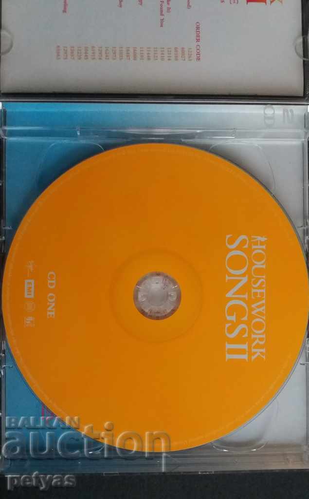 HOUSEWORK SONGS II -20 HIT 2 DISC with price 9.00 BGN | € 4.60 HOUSEWORK SONGS II -20 HIT 2 DISC with price 9.00 BGN | € 4.60