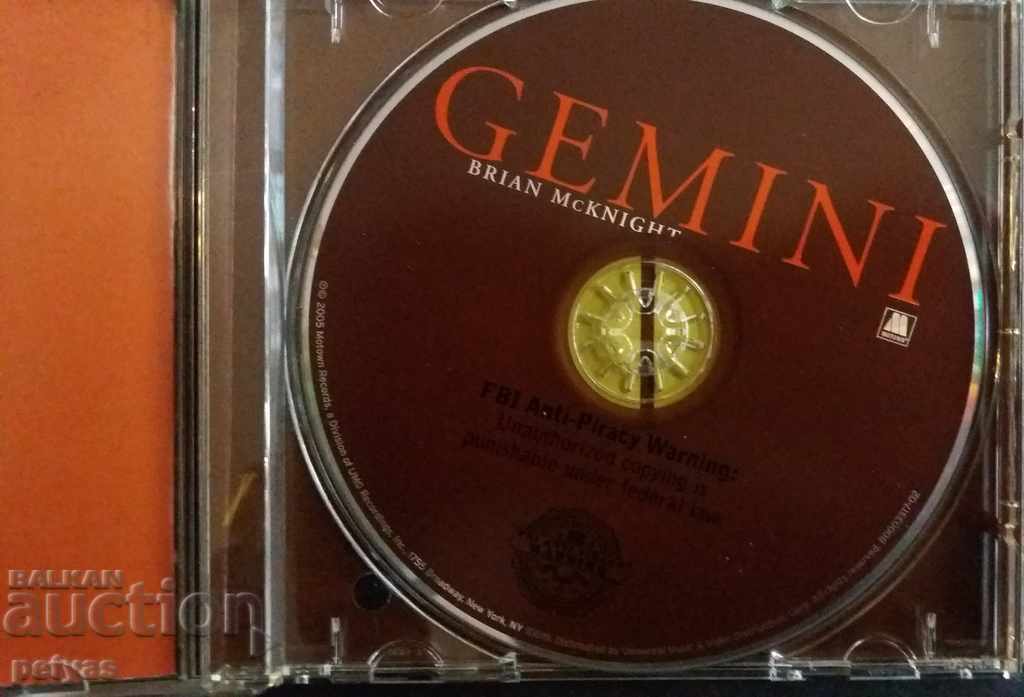 SD Brian McKnight GEMINI with price 4.50 BGN | € 2.30 SD Brian McKnight GEMINI with price 4.50 BGN | € 2.30