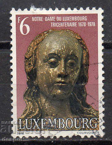 1978. Luxembourg. 300 years of Notre Dame from Luxembourg.