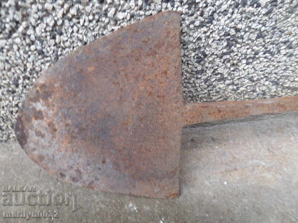 Hand forged lump from an old plow, wrought iron with price 45.00 BGN | € 23.01 Hand forged lump from an old plow, wrought iron with price 45.00 BGN | € 23.01
