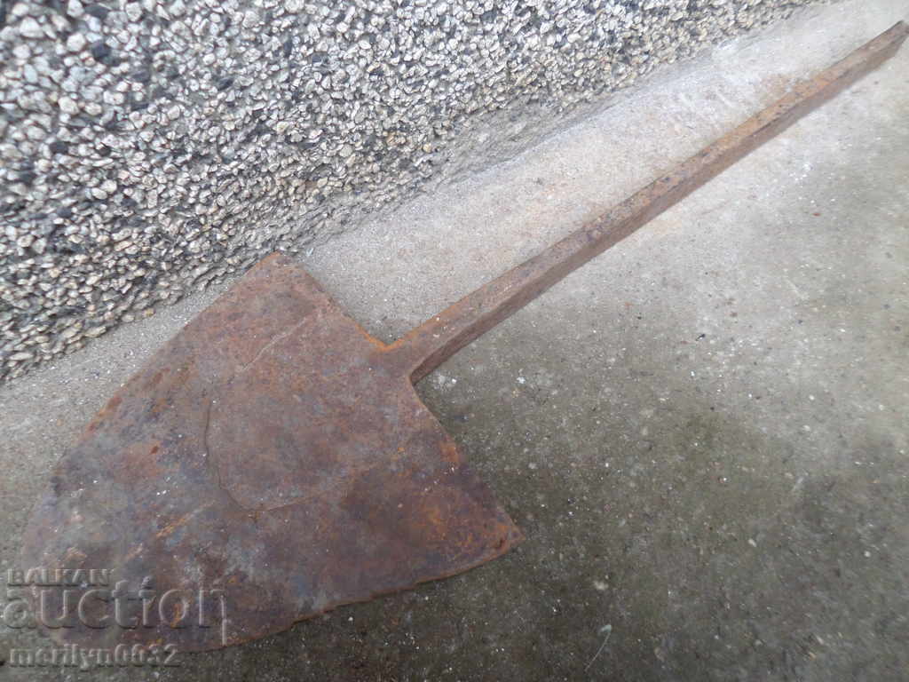 Hand forged lump from an old plow, wrought iron with price 47.00 BGN | € 24.03 Hand forged lump from an old plow, wrought iron with price 47.00 BGN | € 24.03