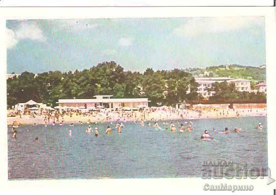 Vedere carte poștală Bulgaria Varna General al plajei *
