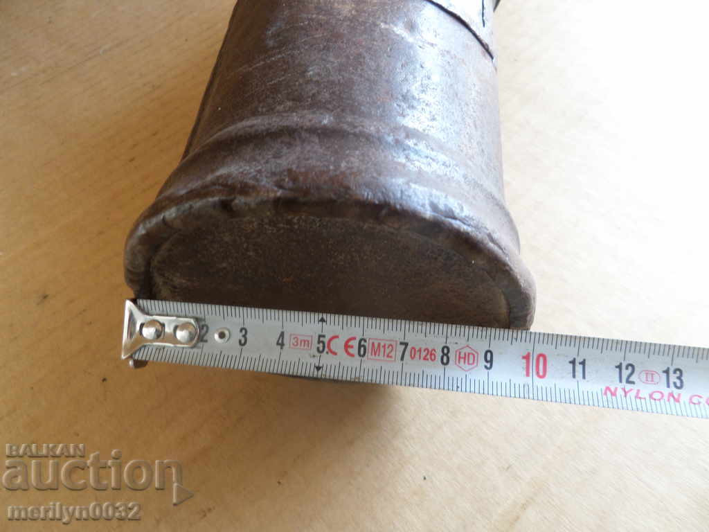 An old carbide mining lamp, a flashlight projector - 5