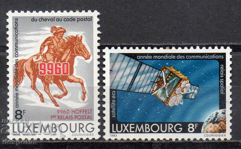 1983 Luxemburg. Anul mondial de comunicare.