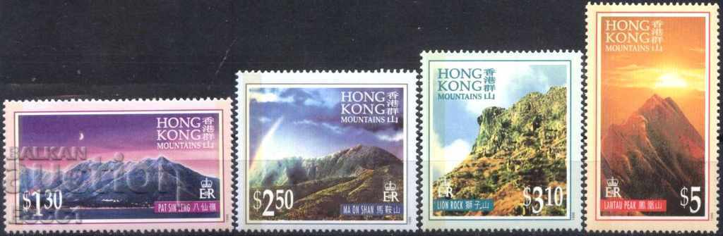 Чисти марки Върхове 1996 от Хонг Конг