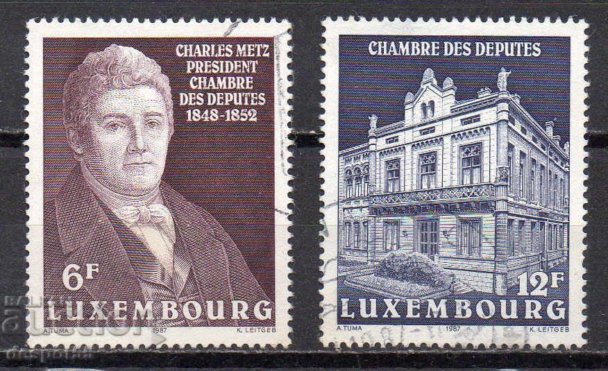 1987 Luxembourg. Βουλή των Αντιπροσώπων.