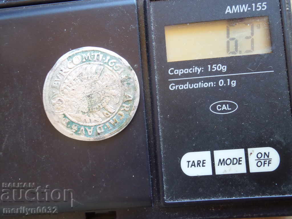 Delivery of Fourth Taler of Silver Leopold II Silver Coin Coat of Arms Delivery of Fourth Taler of Silver Leopold II Silver Coin Coat of Arms