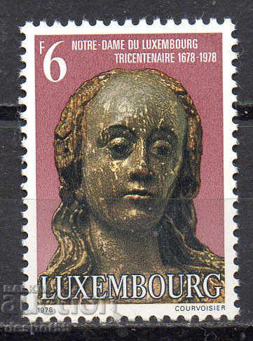 1978. Luxembourg. 300 years of Notre Dame from Luxembourg.