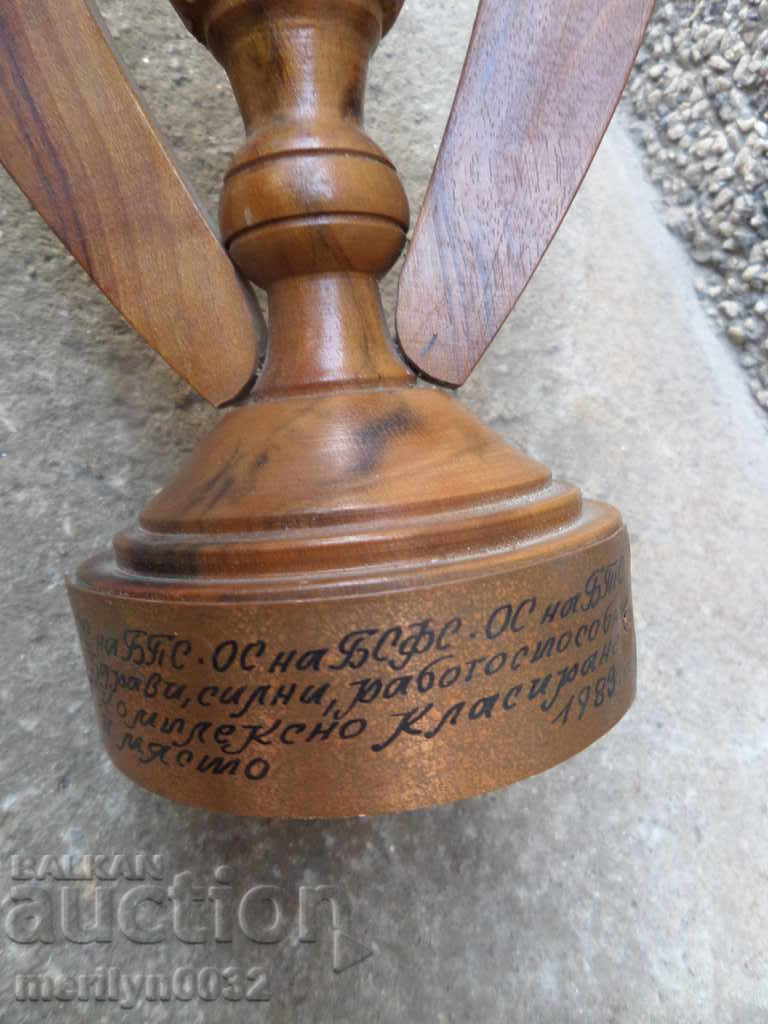 Wooden prize draw, winner, laureate, excellent - 5 Wooden prize draw, winner, laureate, excellent - 5