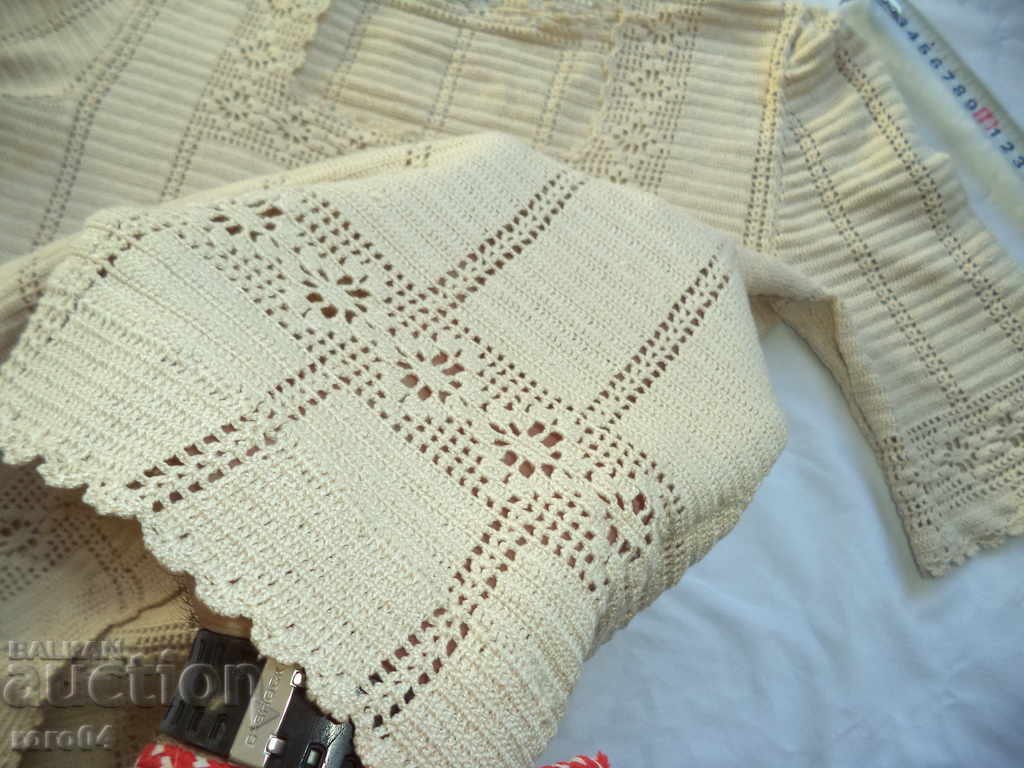 SAMOKOV HAND KNITTED BLOUSE ON A HOOK - 5 SAMOKOV HAND KNITTED BLOUSE ON A HOOK - 5