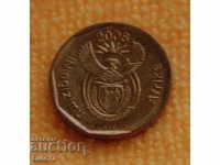 2008 10 cents, South Africa, UNC