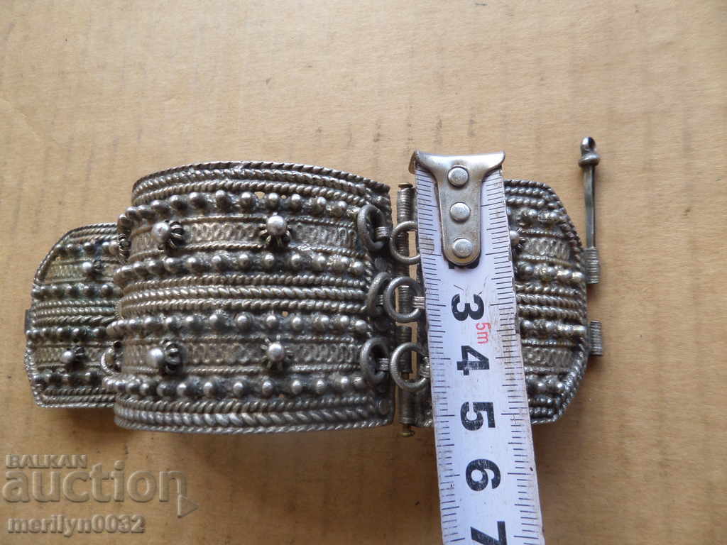 Delivery of Bracelet Bracelet Bracelet Silver Saucer 18th century jewelery jewel
