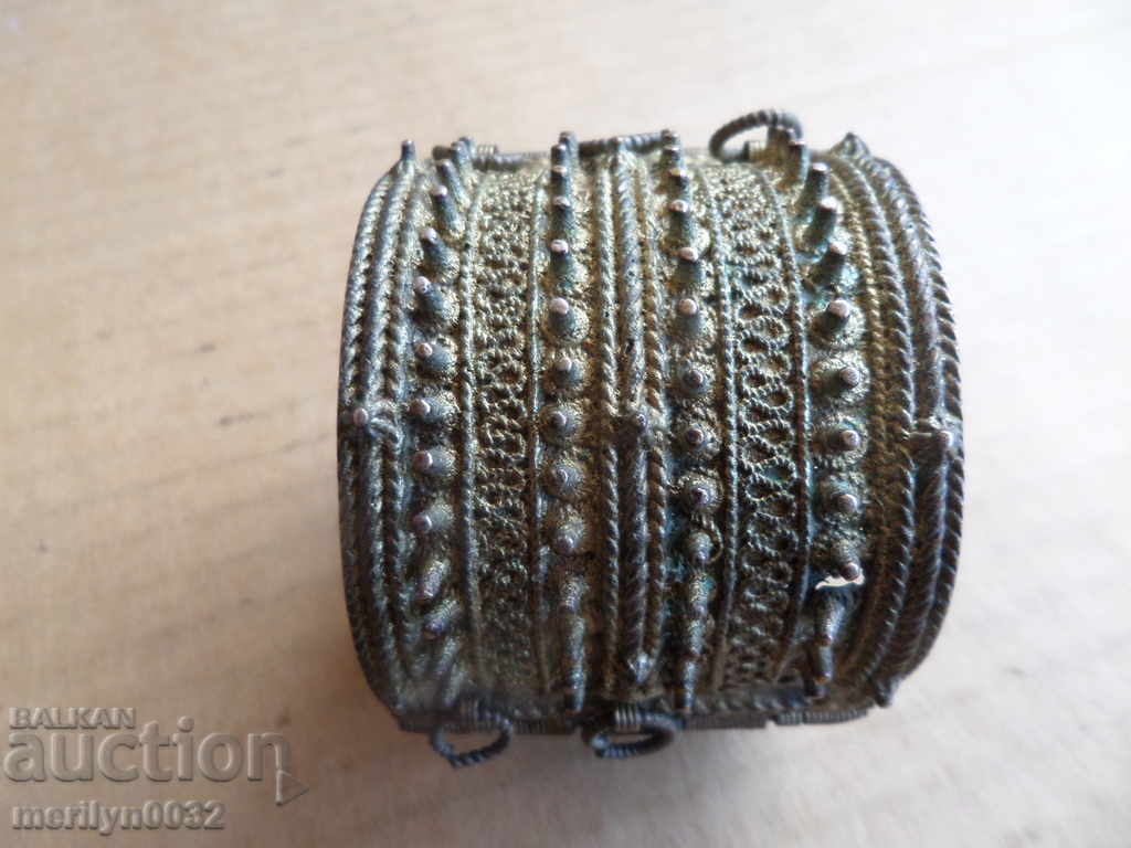 Hryvnia hedgehog spiky silver sachan 18th century jewelry jewel - 5