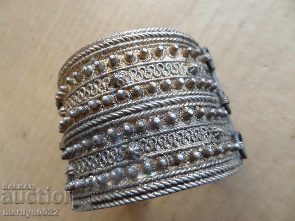 Bracelet Bracelet Bracelet Silver Saucer 18th century jewelery jewel